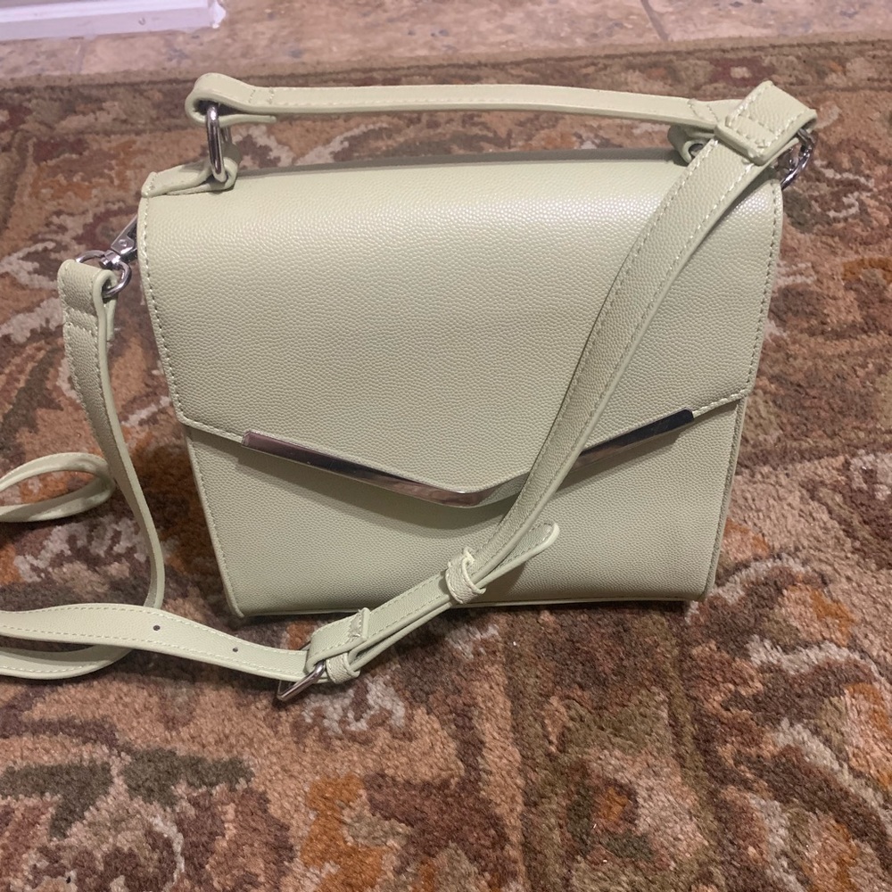 Mint green purse